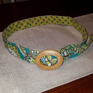 VERA BRADLEY Peacock Reversible Belt